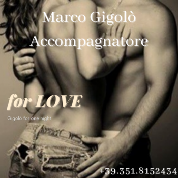 Accompagnatore gigolo Marco81