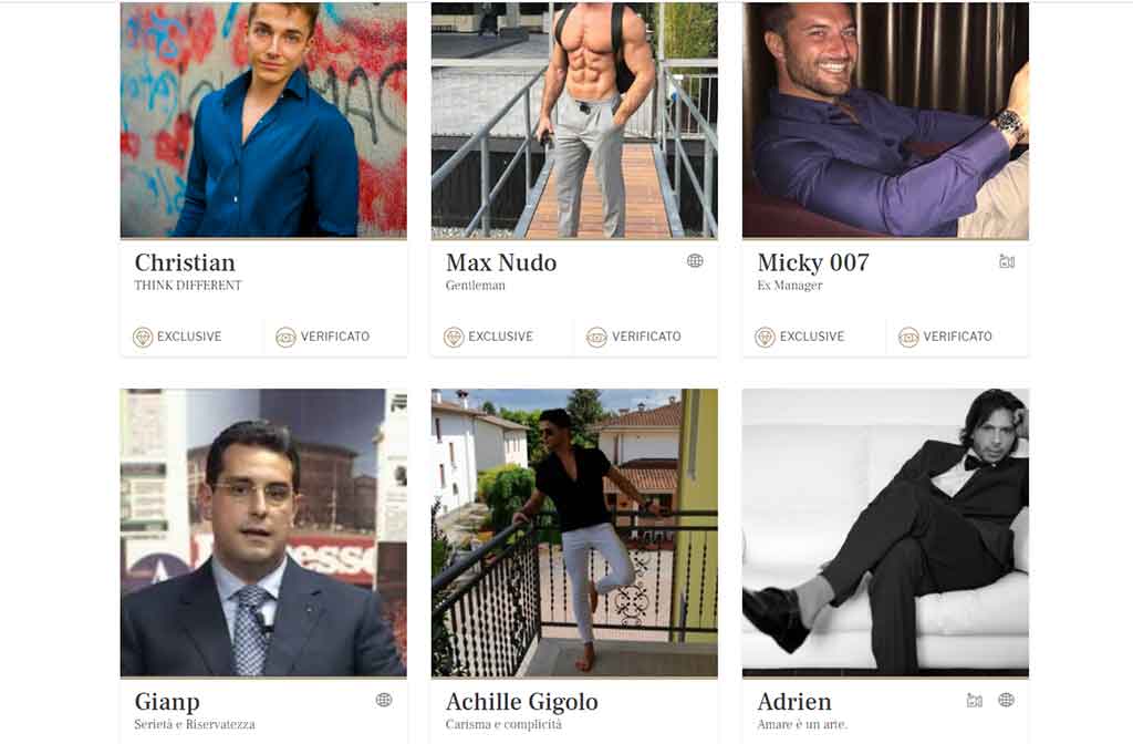 Riflessione: Gigolo.cloud un  Sito di Gigolo Top ma....