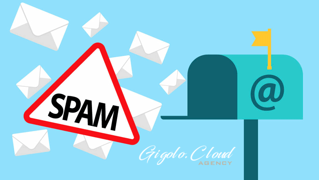 Spam e email di portali di gigolo concorrenti probabilmente alla frutta