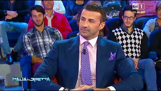 Roy Gigolò intervistato da Paola Perego su Rai 1