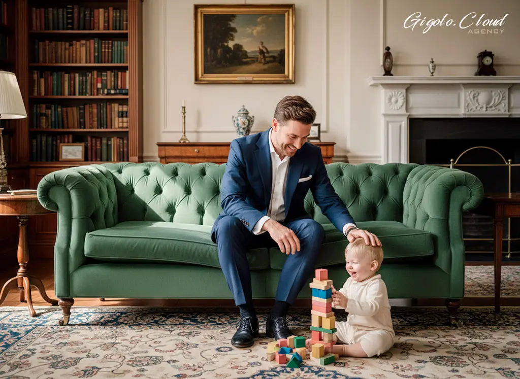 Accompagnatore Gigolo baby sitter