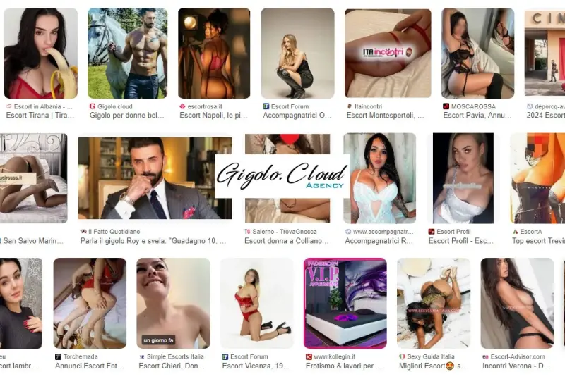 Accompagnatrici donne e Gigolo uomini