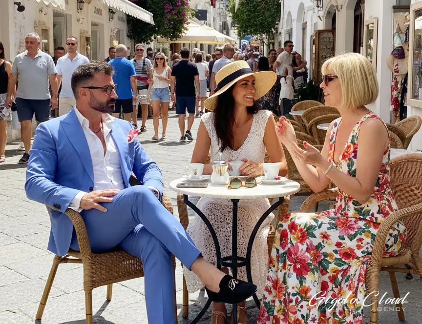 Gigolo accompagnatore di compagnia