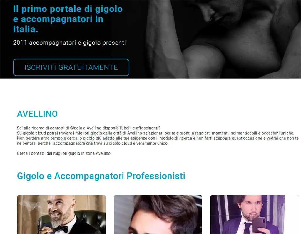 Avellino forever per chi cerca un accompagnatore speciale