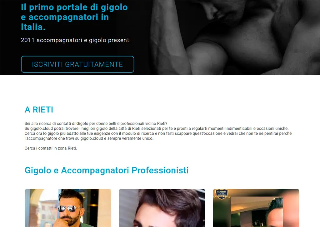 Rieti e provincia scopri un accompagnatore per una serata unica e indimenticabile