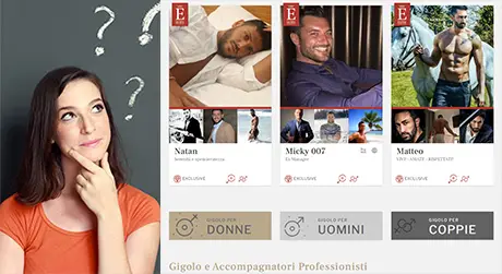 I dubbi delle donne sui Gigol&ograve;