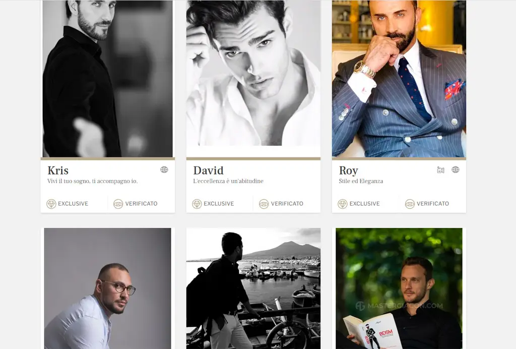 Gigolo.cloud sito di Gigol&ograve; di successo